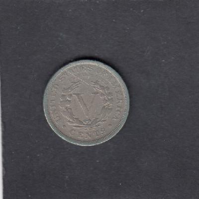Beschrijving: 5 Cent LIBERTY